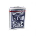 Blue Tally Ho Circle Back Playing Cards by USPCC
