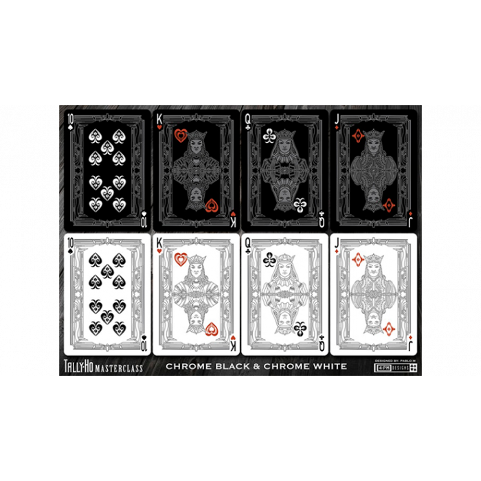Playing Cards Tally-Ho Masterclass Black